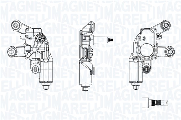 MAGNETI MARELLI Ablaktörlö motor TGL420D_MM