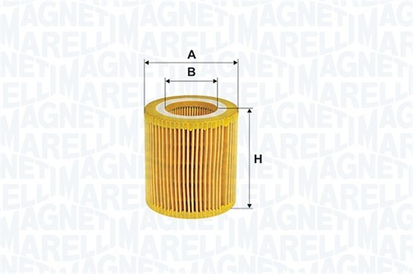 MAGNETI MARELLI Olajszűrő betét 71760782_MM