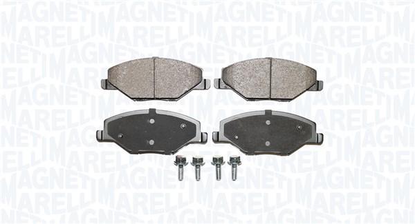 MAGNETI MARELLI Fékbetét, mind PF0876_MM