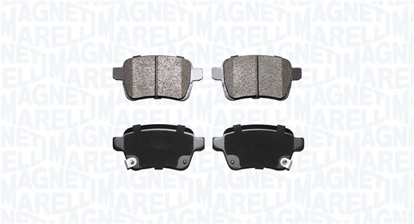 MAGNETI MARELLI Fékbetét, mind PF0879_MM