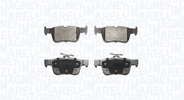 MAGNETI MARELLI Fékbetét, mind PF0937_MM