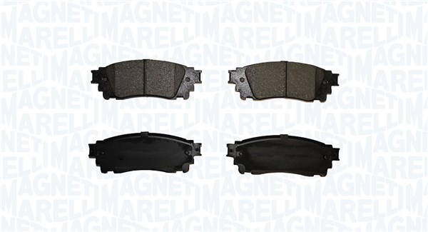 MAGNETI MARELLI Fékbetét, mind PF1123_MM