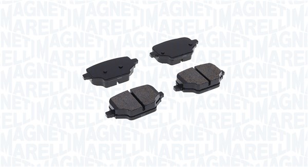 MAGNETI MARELLI Fékbetét, mind PF1243_MM