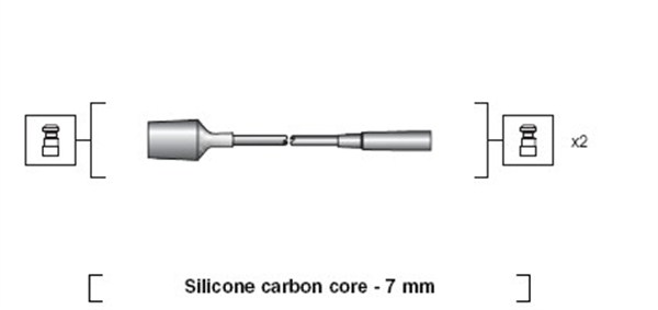 MAGNETI MARELLI Gyújtókábel készlet MSK1008_MM