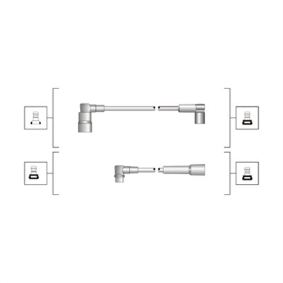 MAGNETI MARELLI Gyújtókábel készlet MSQ0056_MM