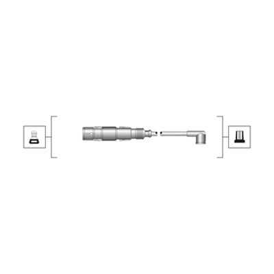 MAGNETI MARELLI Gyújtókábel készlet MSQ0096_MM