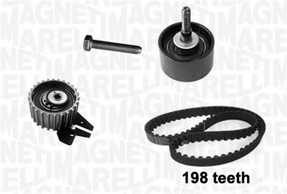 MAGNETI MARELLI Vezérműszíj készlet MMK0107_MM