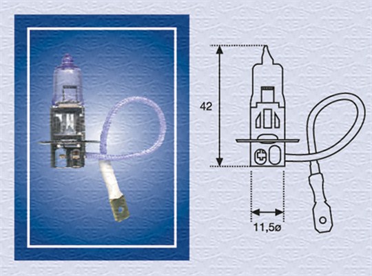 MAGNETI MARELLI Izzó, halogén H312RAL_MM