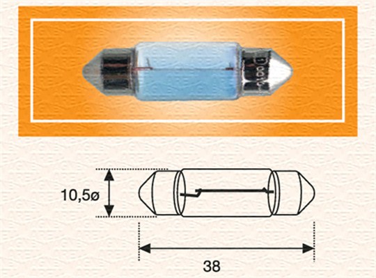 MAGNETI MARELLI Izzó, szofita C10W24_MM