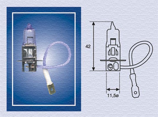 MAGNETI MARELLI Izzó, halogén H324SC_MM