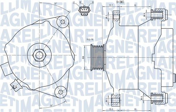 MAGNETI MARELLI MQA1483_MM Generátor