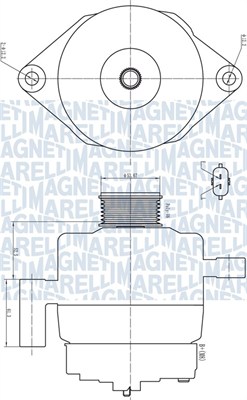 MAGNETI MARELLI Generátor MQA2181_MM