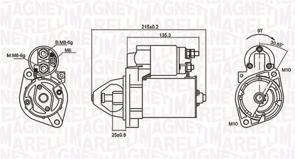 MAGNETI MARELLI Önindító MQS1075_MM