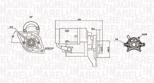 MAGNETI MARELLI Önindító MQS1089_MM