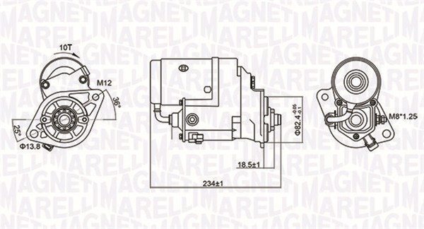 MAGNETI MARELLI Önindító MQS1154_MM