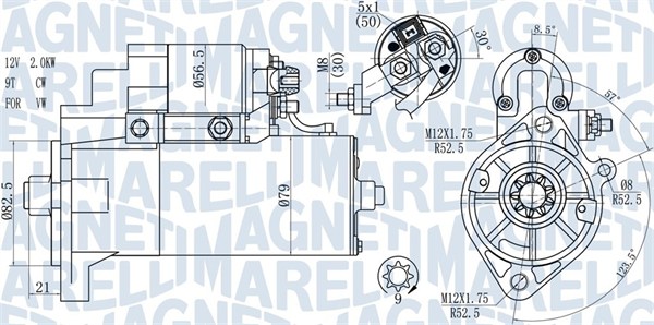 MAGNETI MARELLI Önindító MQS1165_MM