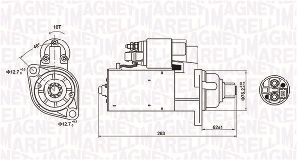 MAGNETI MARELLI Önindító MQS1181_MM