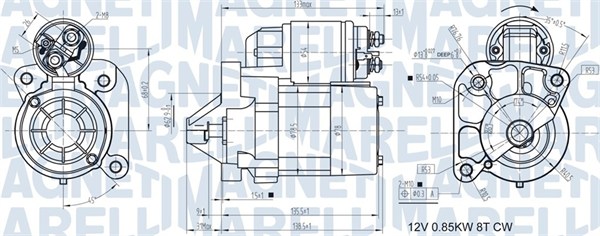 MAGNETI MARELLI Önindító MQS1186_MM