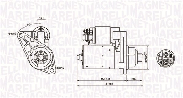 MAGNETI MARELLI Önindító MQS1197_MM