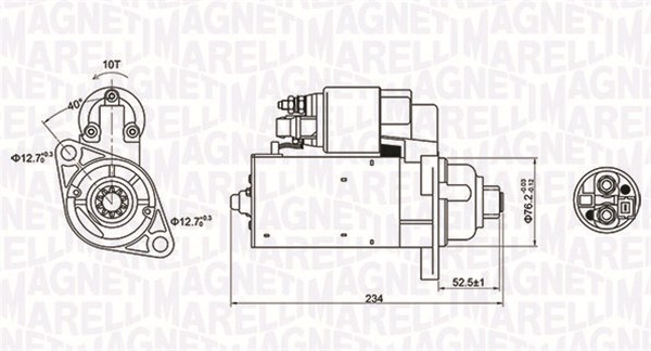 MAGNETI MARELLI Önindító MQS1200_MM