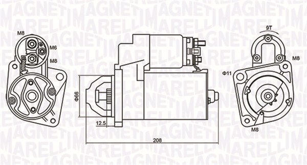 MAGNETI MARELLI Önindító MQS1213_MM