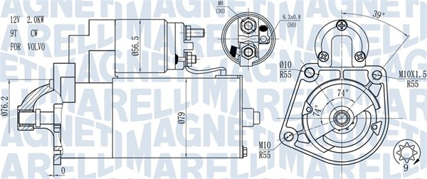 MAGNETI MARELLI Önindító MQS1271_MM