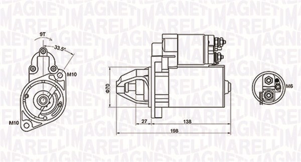 MAGNETI MARELLI Önindító MQS1283_MM