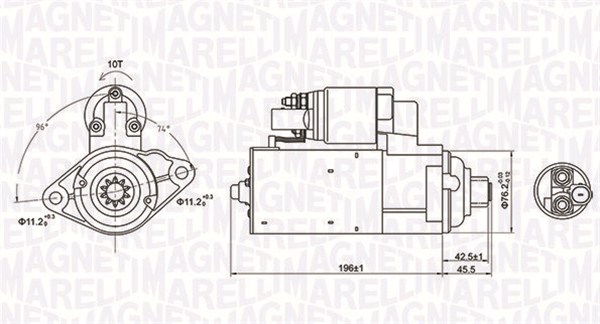 MAGNETI MARELLI Önindító MQS1286_MM