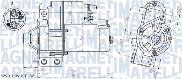 MAGNETI MARELLI Önindító MQS1290_MM