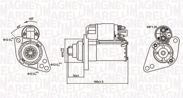 MAGNETI MARELLI Önindító MQS1294_MM