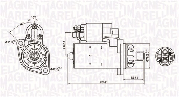 MAGNETI MARELLI Önindító MQS1337_MM