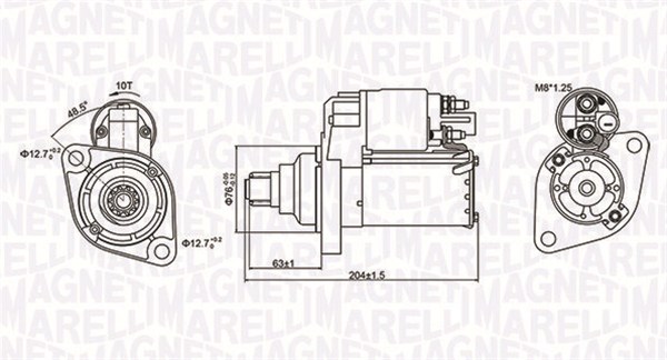 MAGNETI MARELLI Önindító MQS1347_MM