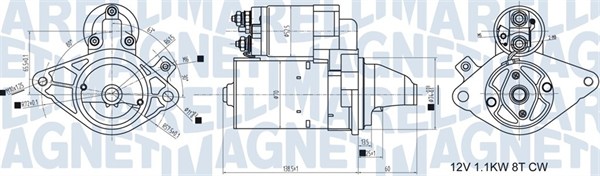 MAGNETI MARELLI Önindító MQS1407_MM