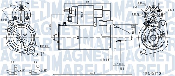 MAGNETI MARELLI MQS282_MM Önindító