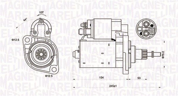 MAGNETI MARELLI Önindító MQS619_MM