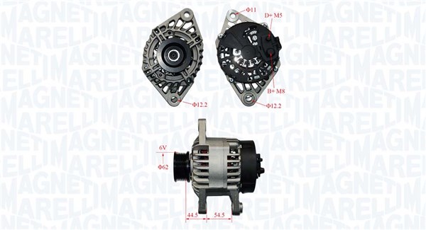 MAGNETI MARELLI Generátor MAN1121_MM