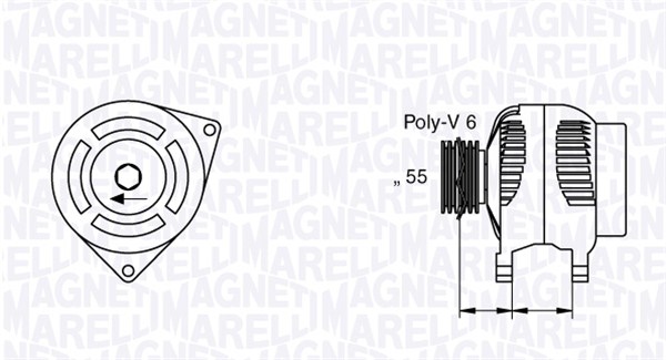 MAGNETI MARELLI Generátor MAN7429_MM