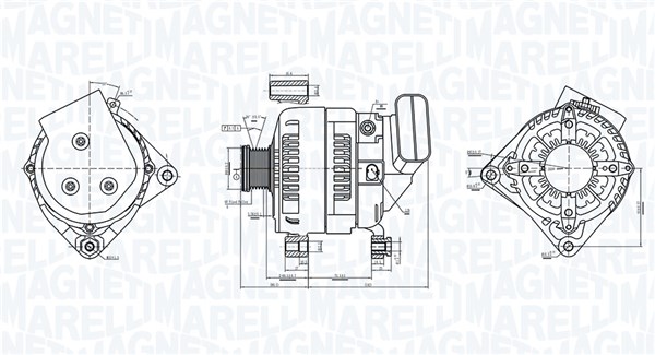 MAGNETI MARELLI Generátor MAN7578_MM