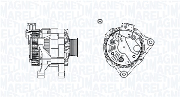 MAGNETI MARELLI Generátor MQA1589_MM