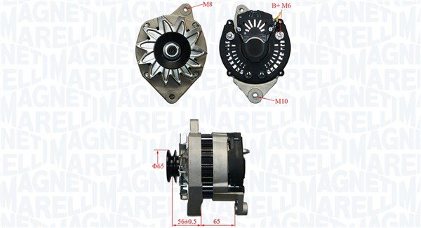 MAGNETI MARELLI Generátor MQA37321_MM