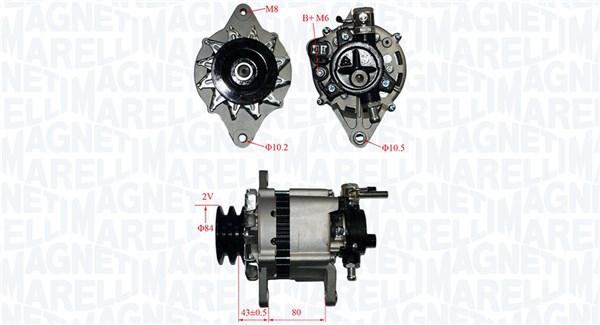 MAGNETI MARELLI Generátor MQA51146_MM