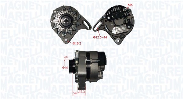 MAGNETI MARELLI Generátor MQA851_MM