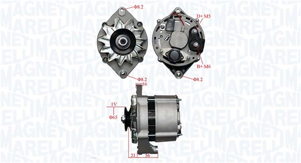 MAGNETI MARELLI Generátor MQA99_MM