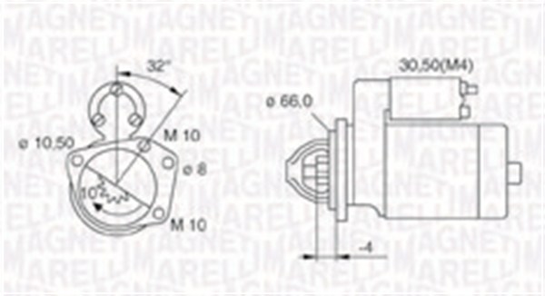 MAGNETI MARELLI Önindító MQS1207_MM