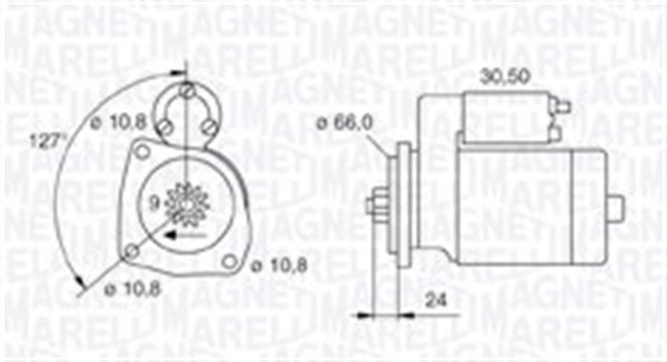 MAGNETI MARELLI Önindító MQS1242_MM