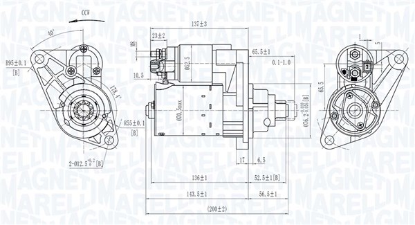 MAGNETI MARELLI Önindító MQS1282_MM