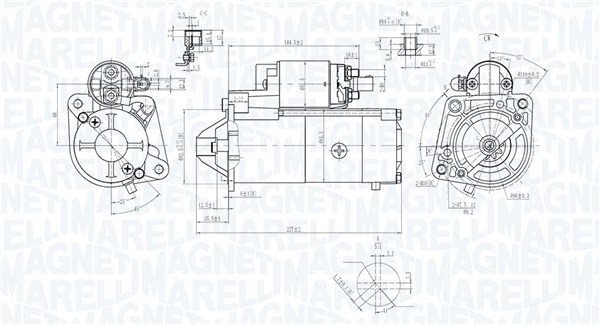 MAGNETI MARELLI Önindító MQS1454_MM