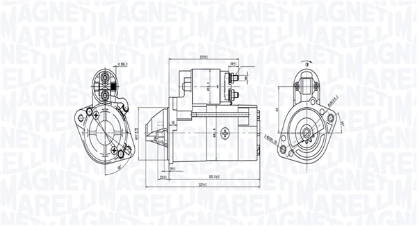 MAGNETI MARELLI Önindító MQS80104_MM