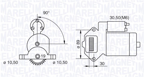 MAGNETI MARELLI Önindító MSN8022_MM