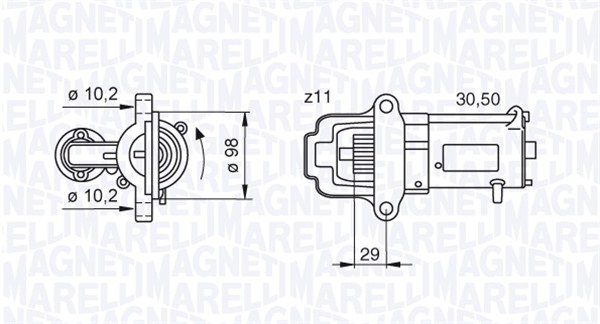 MAGNETI MARELLI Önindító MSN8027_MM